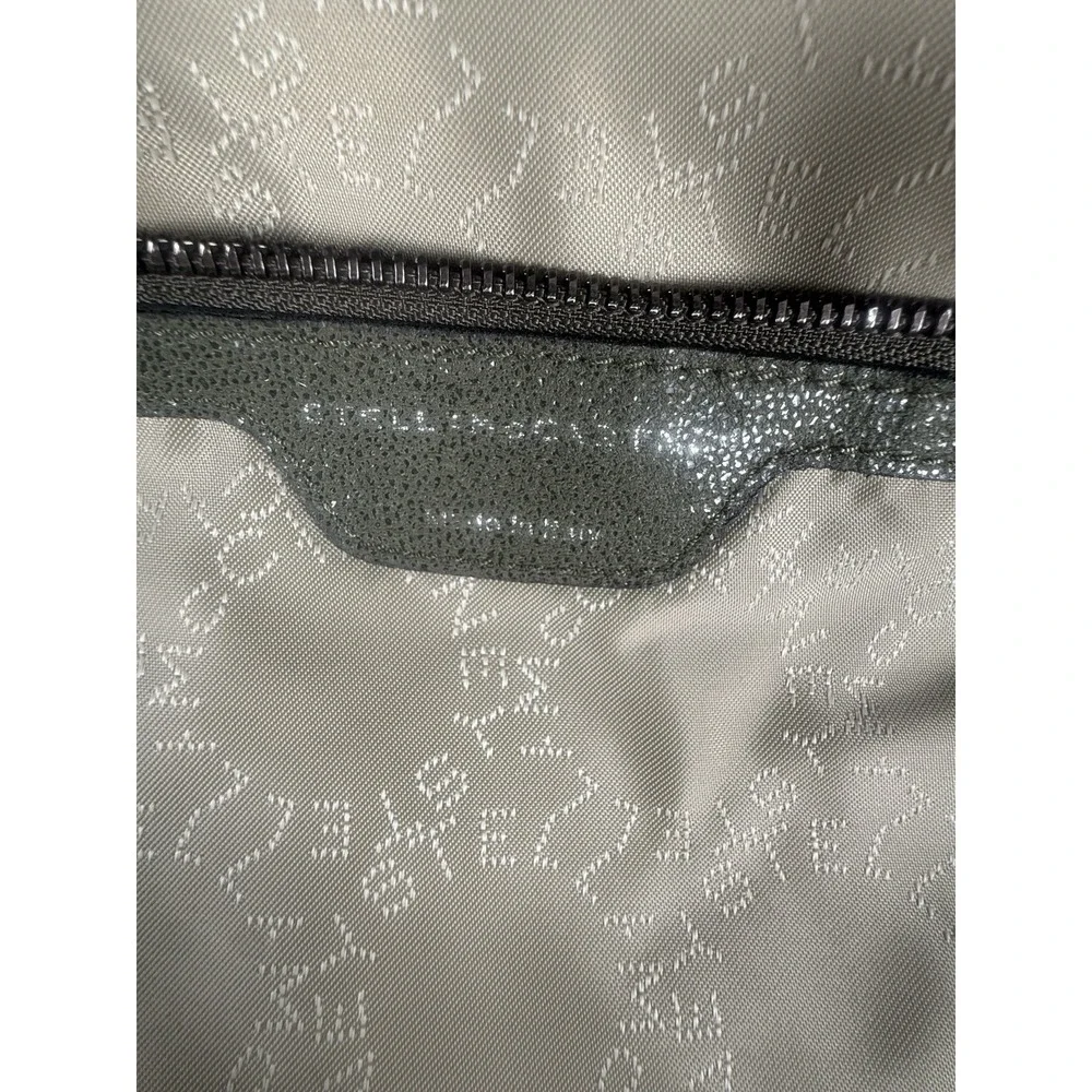 Stella McCartney Falabella Fold Over Tote Olive Shaggy Deer Chain Bag FW12